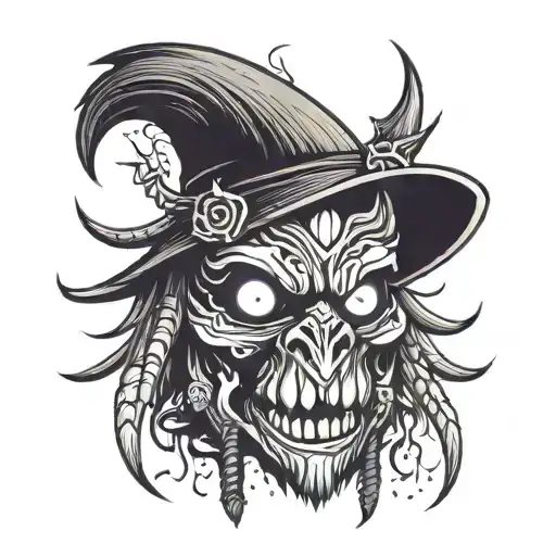 Crow Cane Face Like Fucking A Japanese Demon Mask