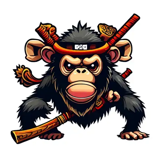 Monkey Samurai