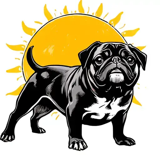 Pug Humping A Sun