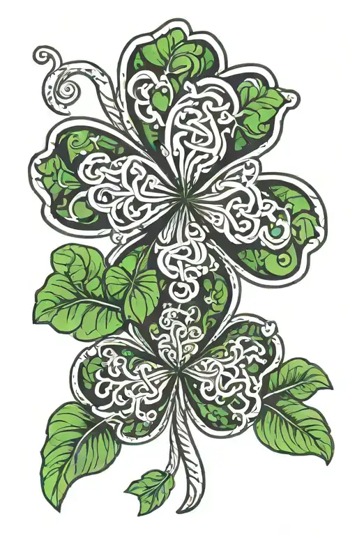 Clover Leaf Intertwined