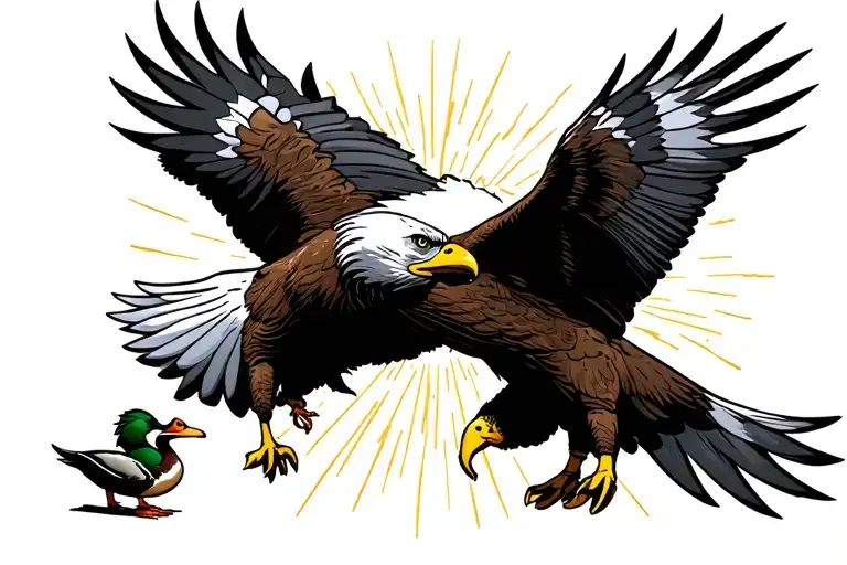 Soaring Eagles And Waddling Ducks