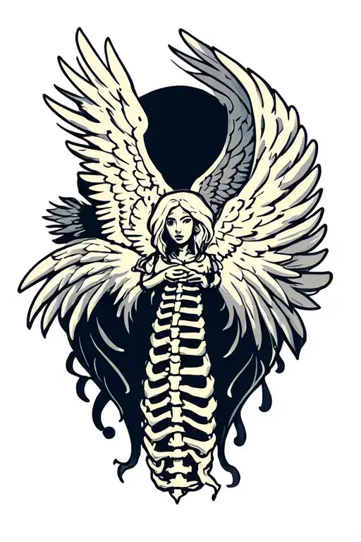 Delium And Alas De Angel Spine