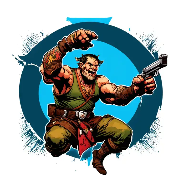 Karl Franz From Warhammer Fantasty Fighting Pit Boy From Fallout