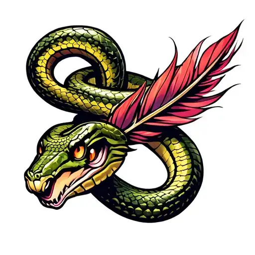 Snake Feathered