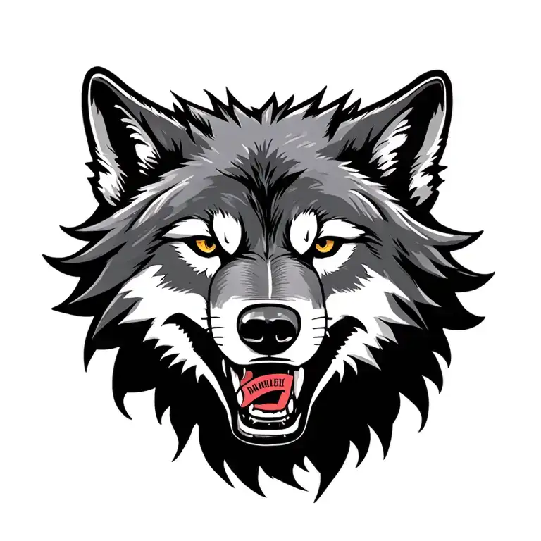 Wolf And Jack Daniels Number 7