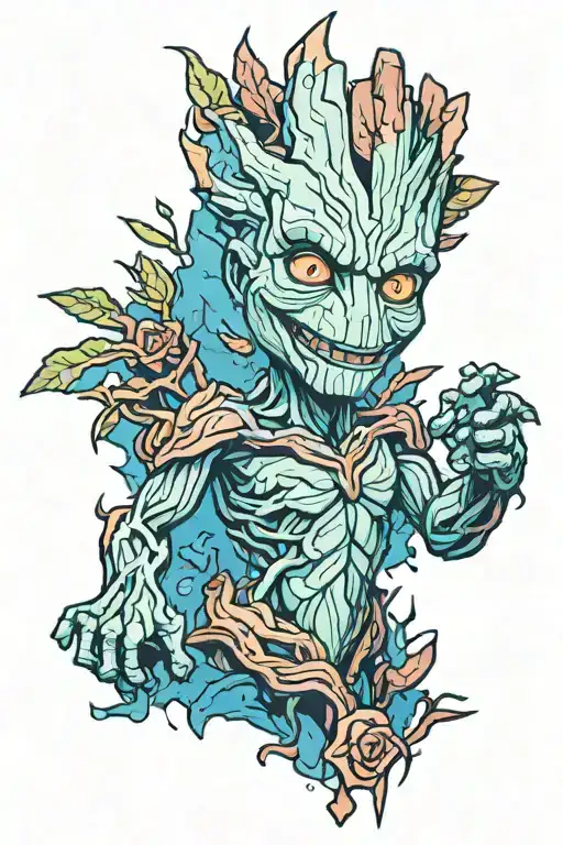 Coloured Groot