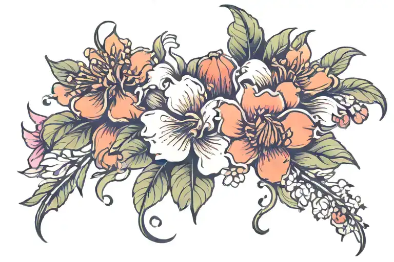 Mandarin Flower