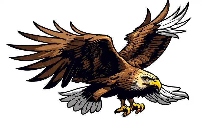 Eagle Flying