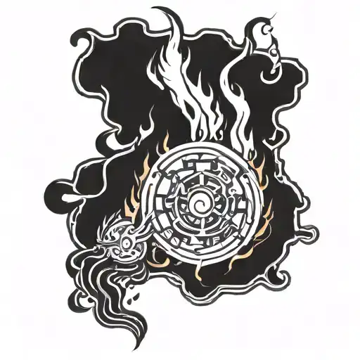 Circles Of Fire And Water