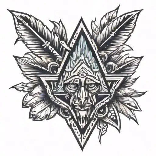 Native American Indian Arrowhead