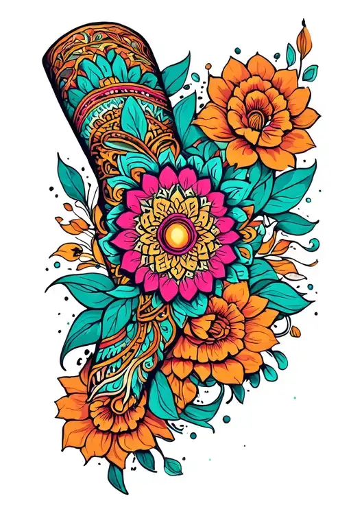 Mandala Leg Sleeve