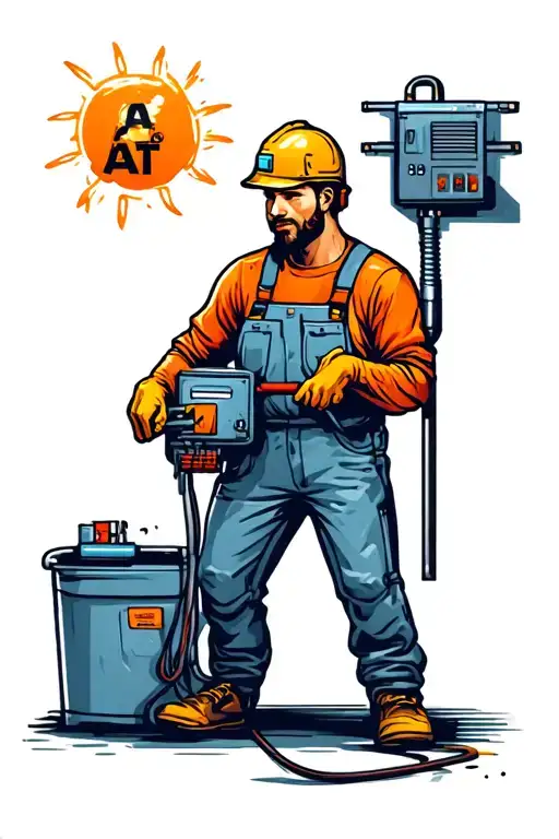Electrician Working
