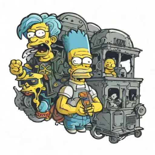 Simpsons Horror Characters
