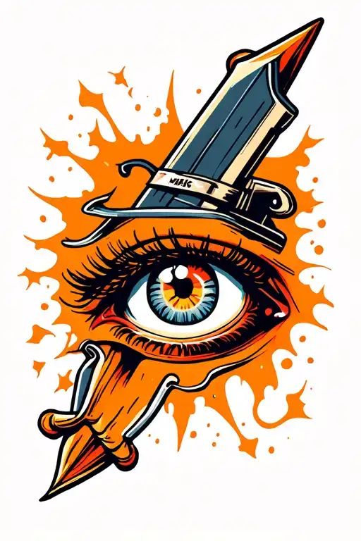 Eye Stabbed