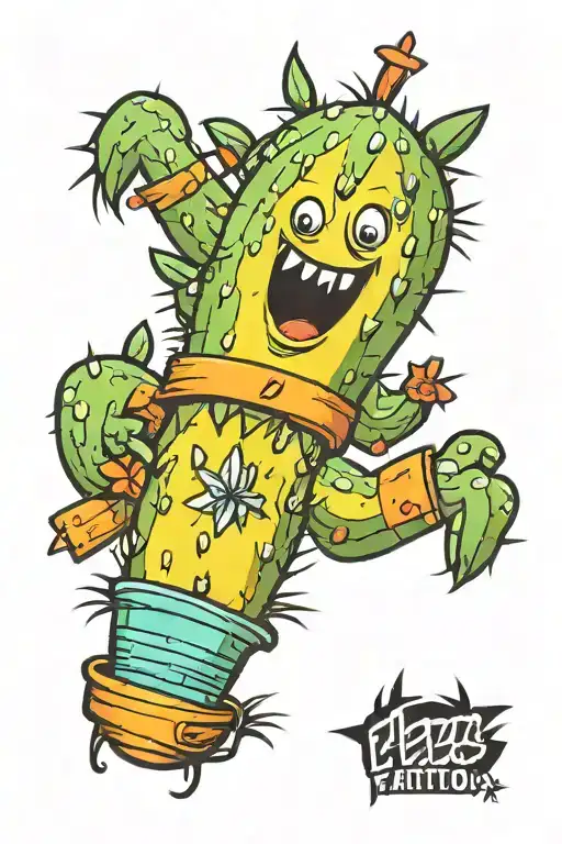 Western Cactus Sleeve