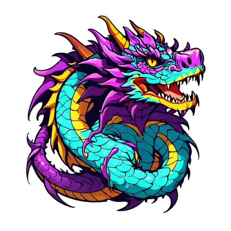 Dragon Wrapped Coming