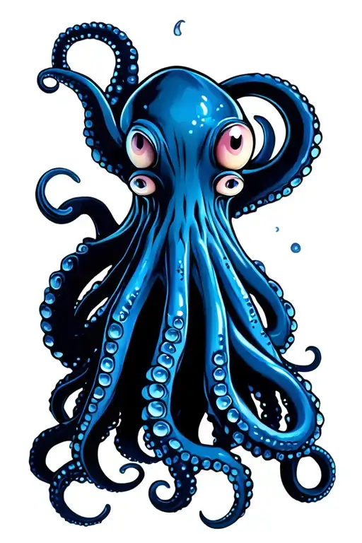 Blue Ring Octopus Tentacles