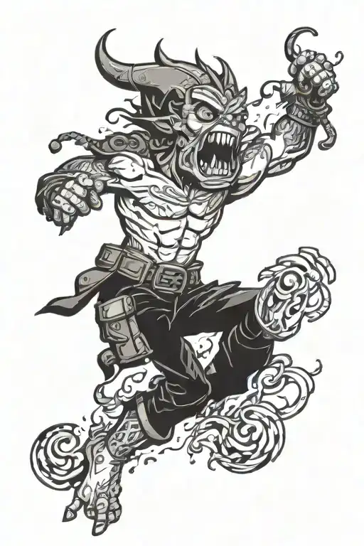 Fighting For Past Life Of Darkness