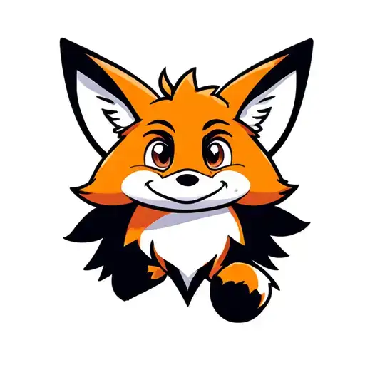 Fox Cartoon Character