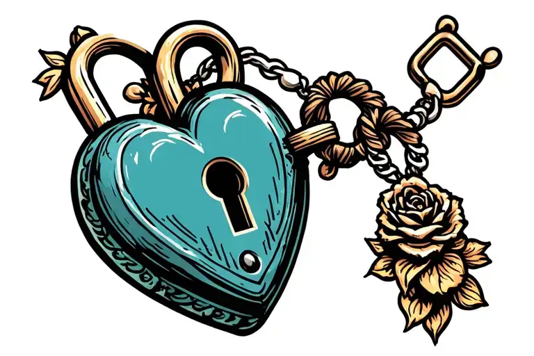 Heart Shaped Lock