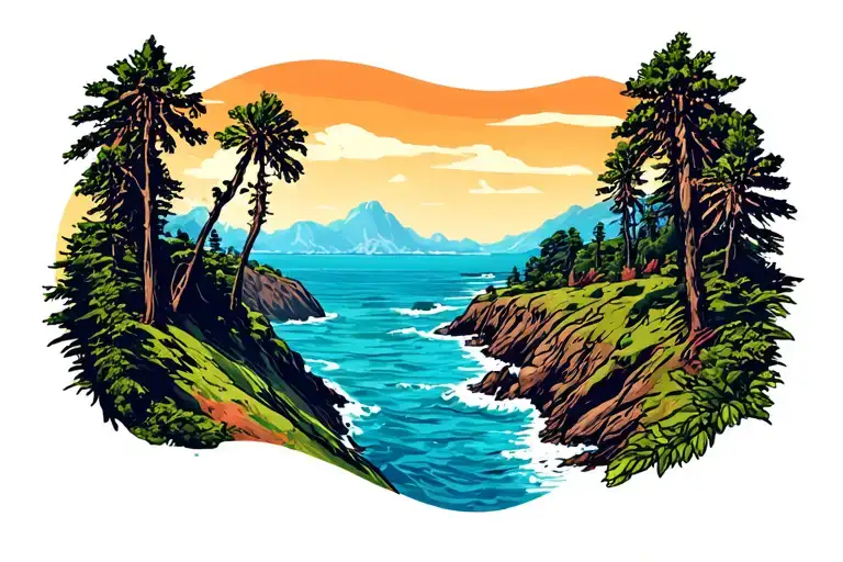 Coastline Of California