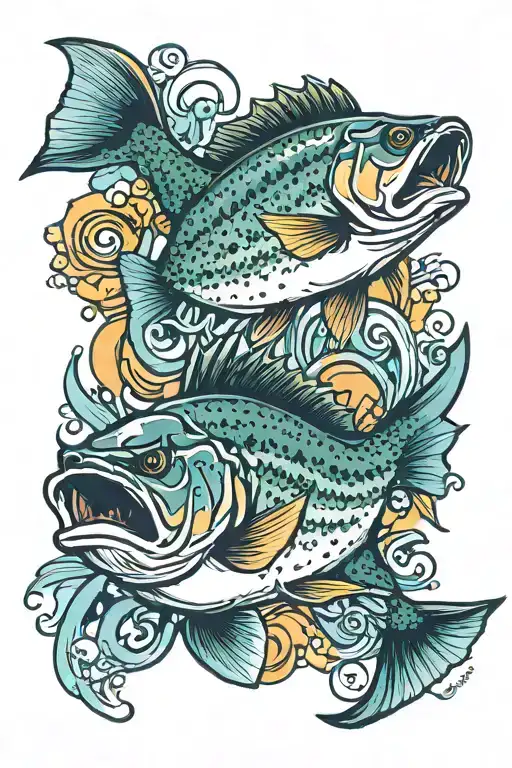 Bass And Trout Combined