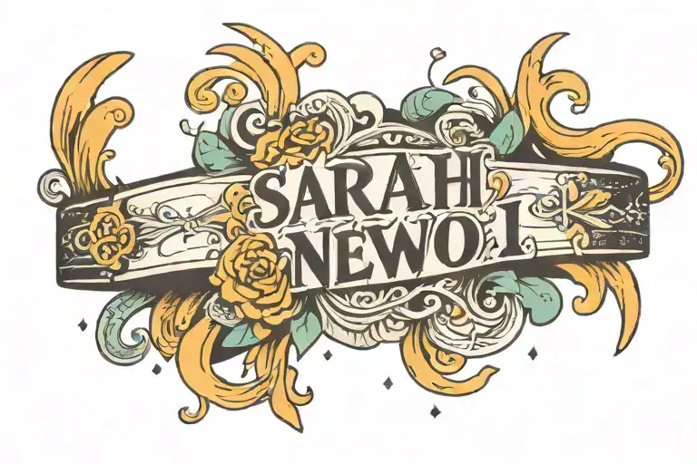 Wrist Bracelet That Says Sarah