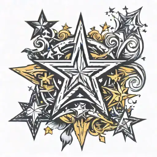 4 Stars Representing Different Aspects