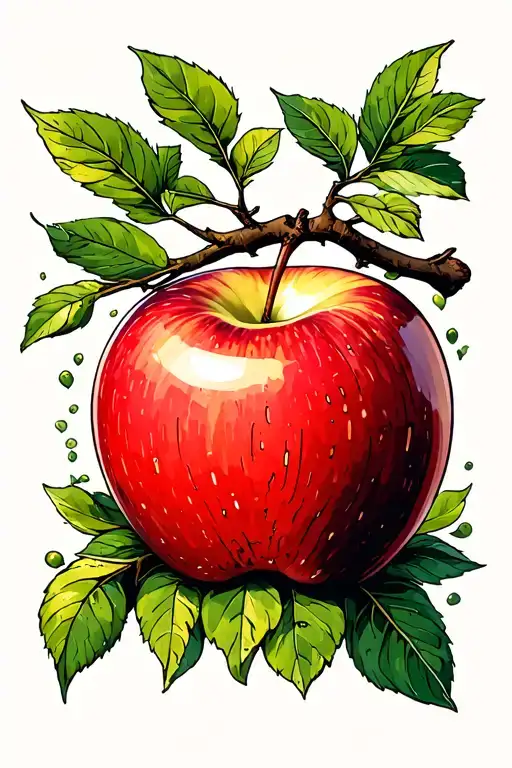 Apple Fallen From Tree