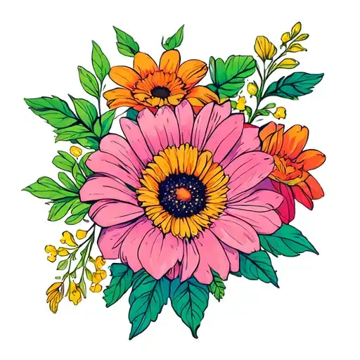 Flowers Surrounding