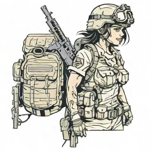 Military Woman