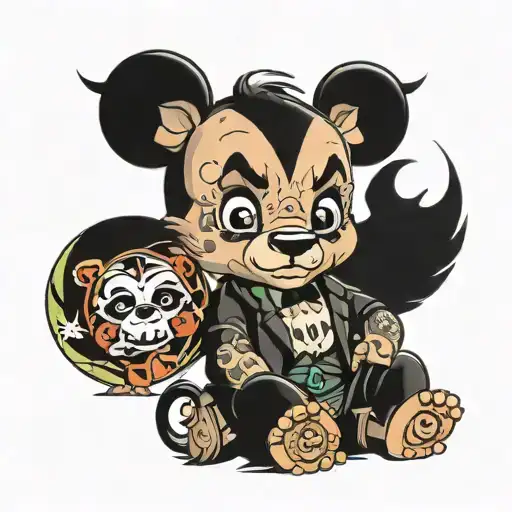 Cute Duke With A Pandana