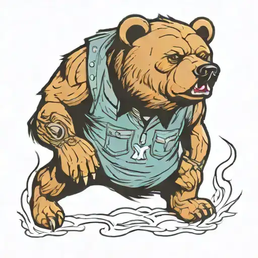 Old School Bear