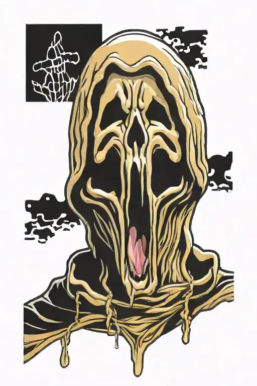 Ghostface Scream Mask