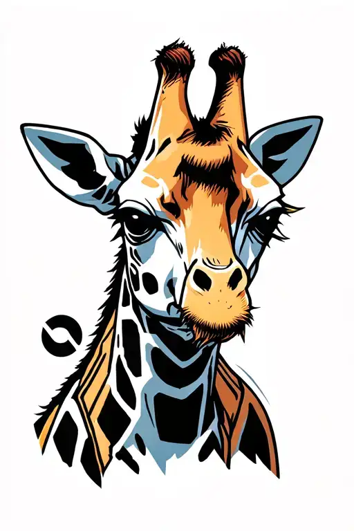 Cyborg Giraffe Assassin