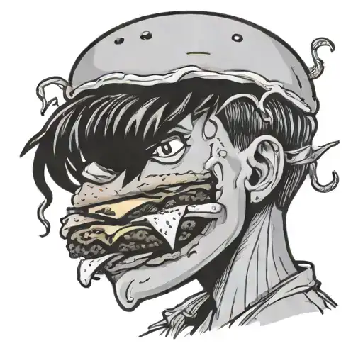 Boy Eat Burger