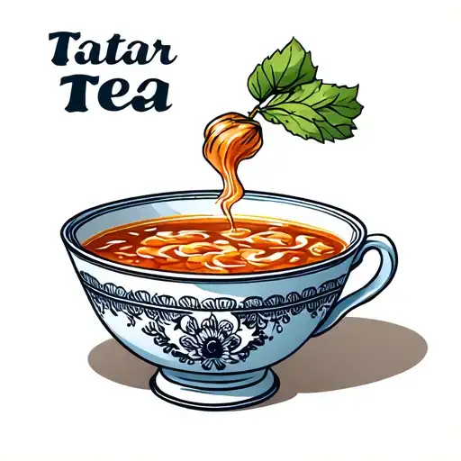 Tatar Bowl With Tea