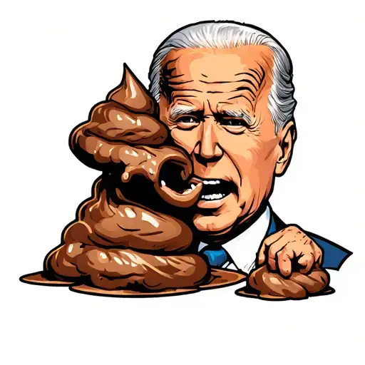 Joe Biden Eating Poop