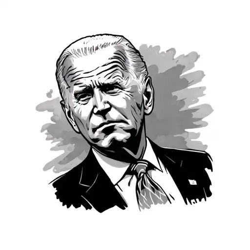 Joe Biden With A Confused Look Gazing