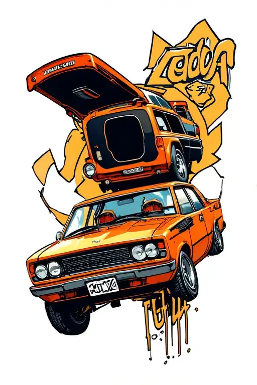 Lada 2105 Like It Belongs In Fast And Furious