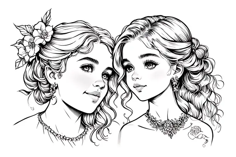 Italian Son And Daughter