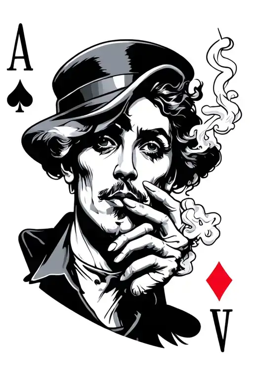 Smoking Playing Cards