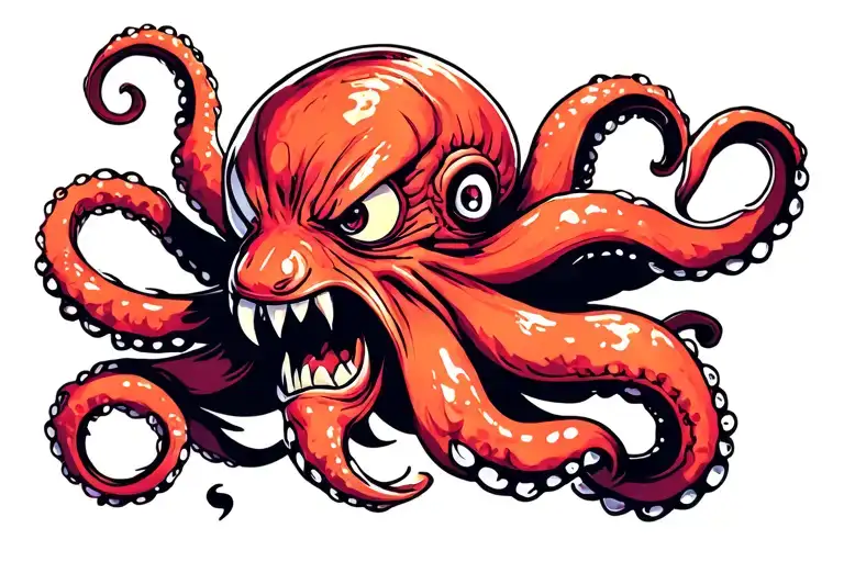 Angry Octopus