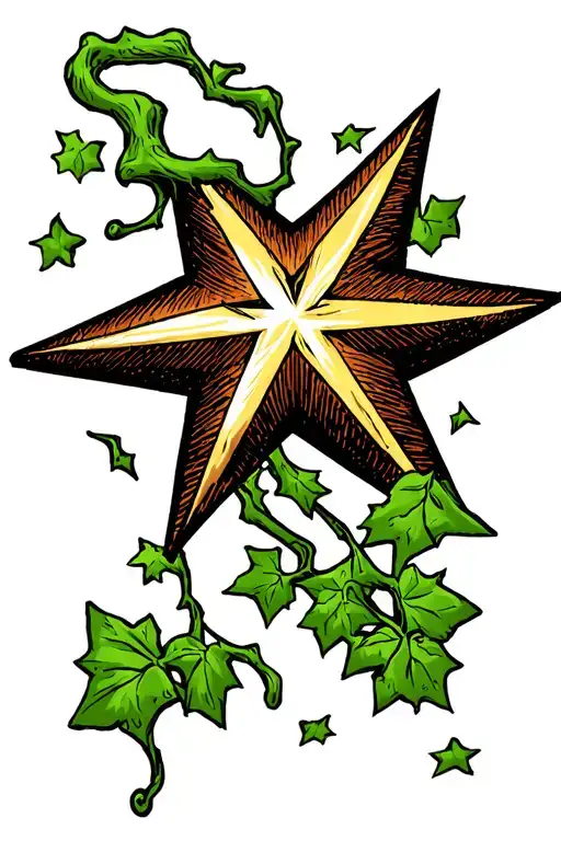 Vine Throwing Star