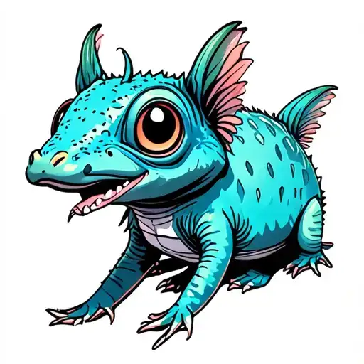 Two Axolotls