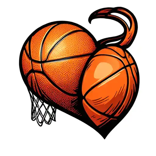 Heart Shaped Basketball