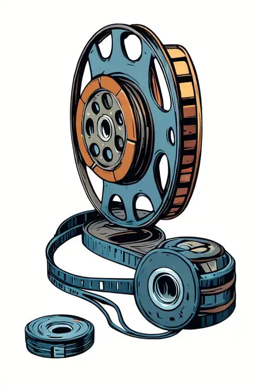 Film Reel With Scenes