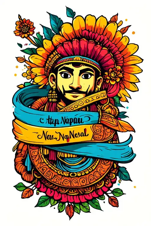 Bicep Bands With Nepal Related Things