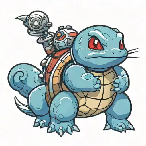Squirtle Dragonball Kawaii