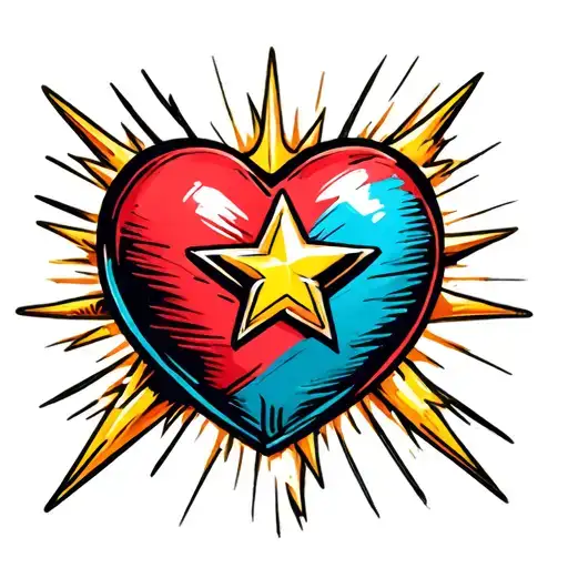 Heart With Star